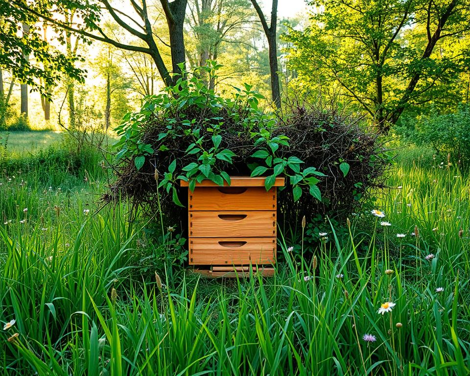Barreiras naturais para colmeias