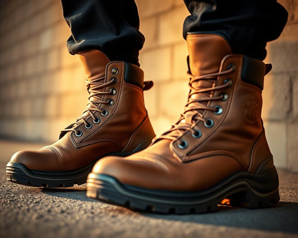 Botas confortáveis