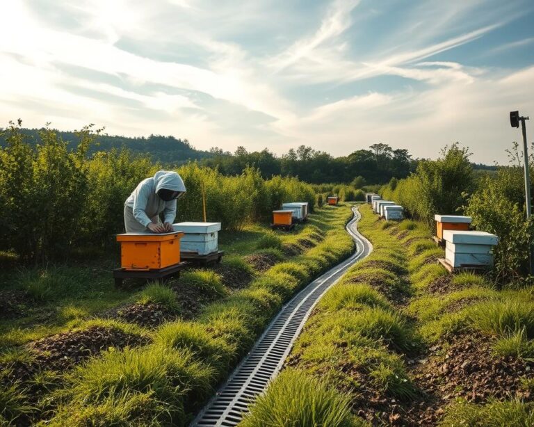 Como drenar água da chuva e proteger sua colmeia