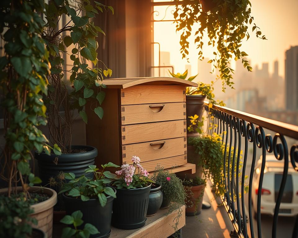 Como escolher a varanda perfeita para sua colmeia urbana