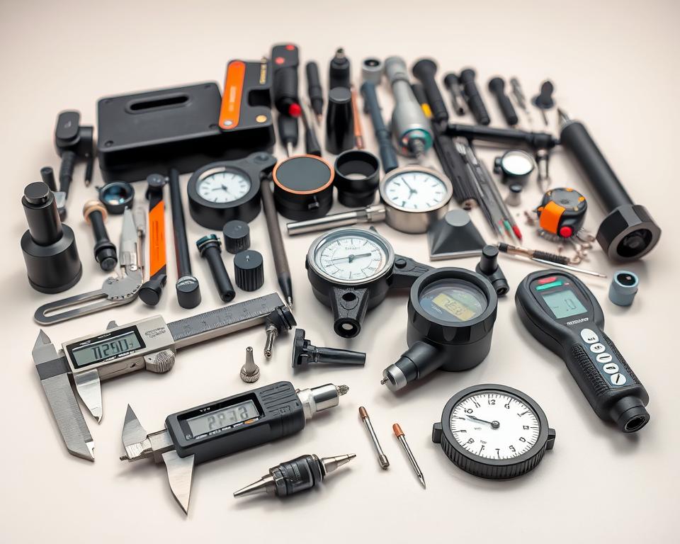 Equipamentos de medição e acessórios de inspeção