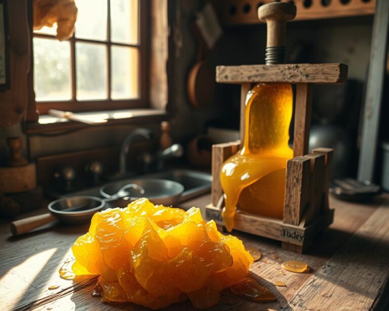Extração de mel com prensa caseira: guia rápido
