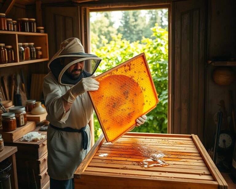 Extração manual de mel: guia prático para iniciantes