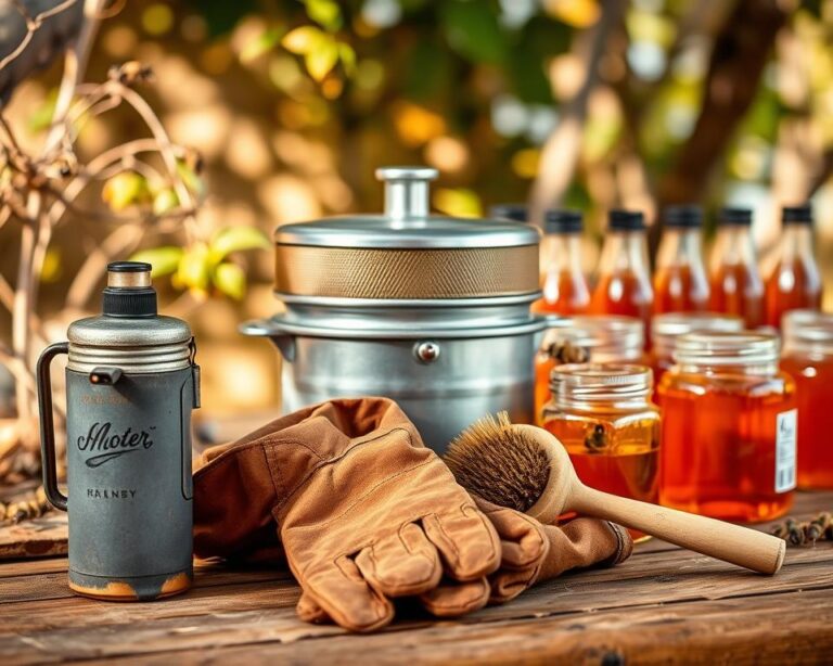 Ferramentas essenciais para coleta de mel urbana