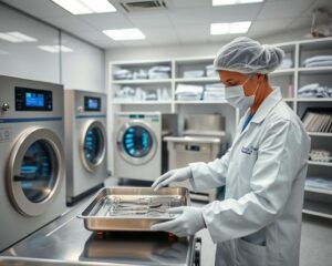 Higienização de equipamentos entre inspeções