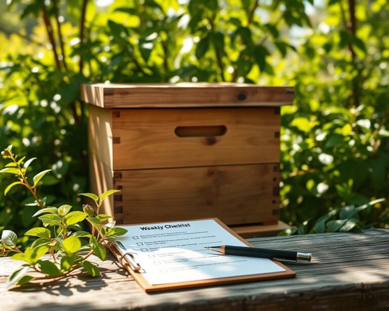 Inspeção semanal: checklist prático para sua colmeia urbana