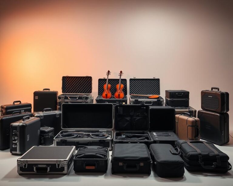 Maletas e cases para organizar e transportar instrumentos
