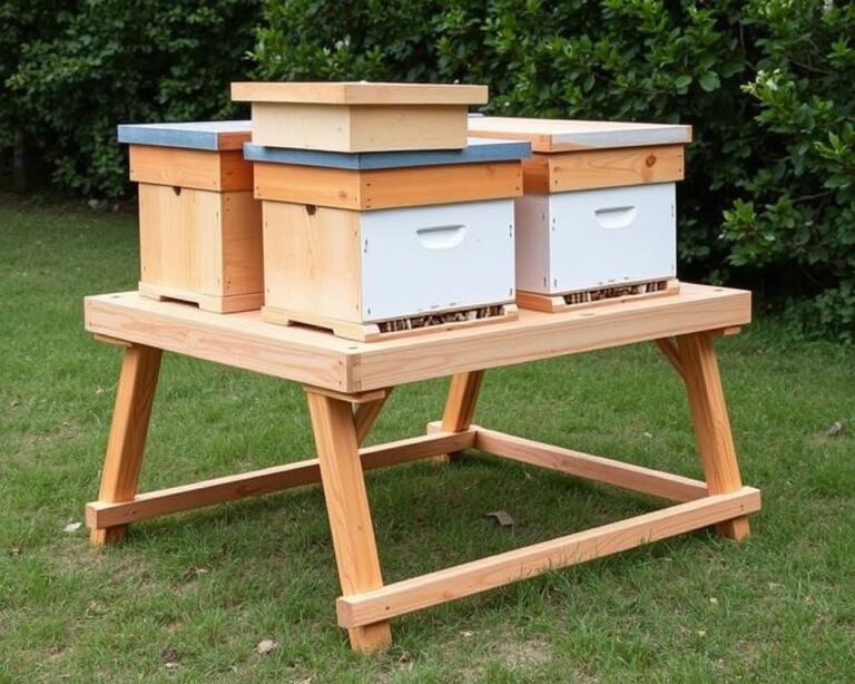 Passo a passo: montar suportes estáveis para colmeias