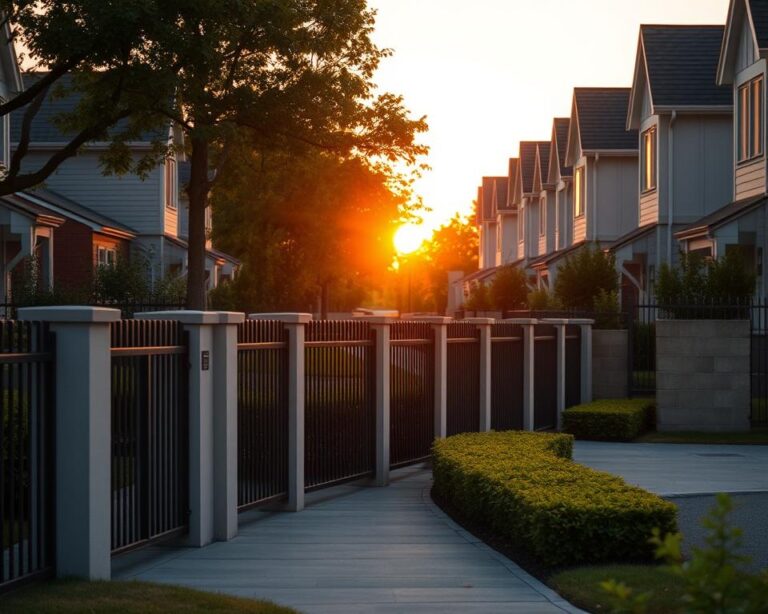 Segurança dos vizinhos: posicionamento e barreiras