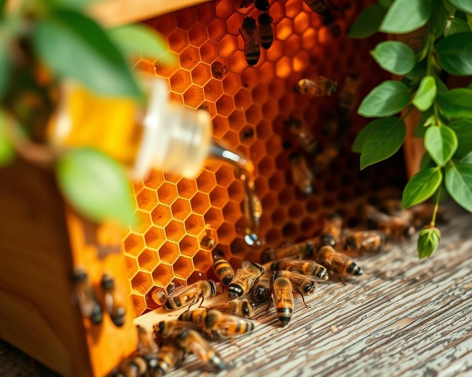 Uso de Óleo Essencial para Combater Ácaros em Pequenas Colmeias