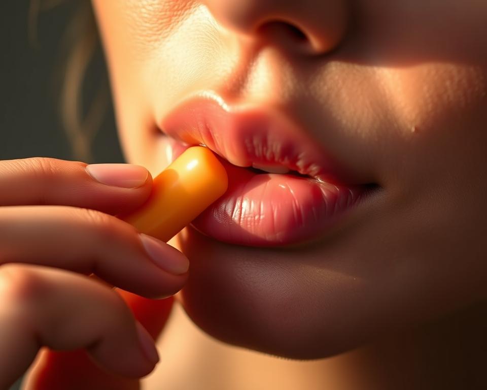 como aplicar bálsamo labial