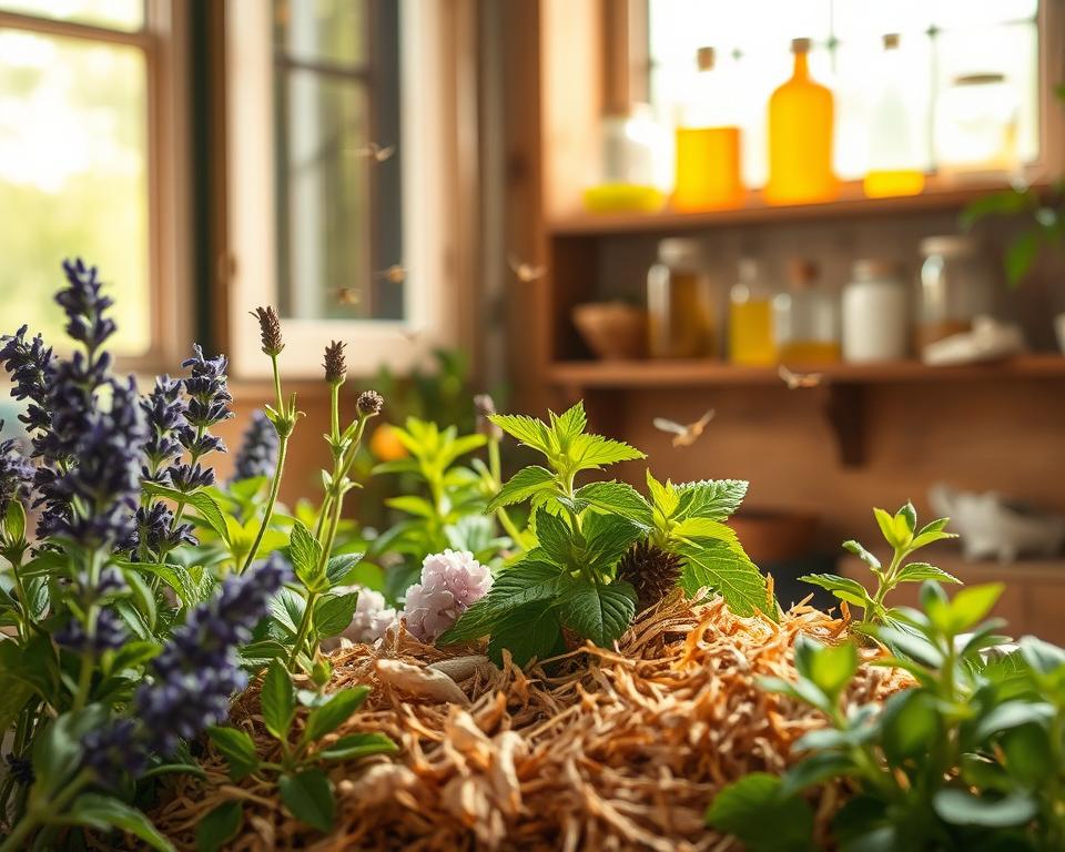 como se livrar de traças de pólen naturalmente