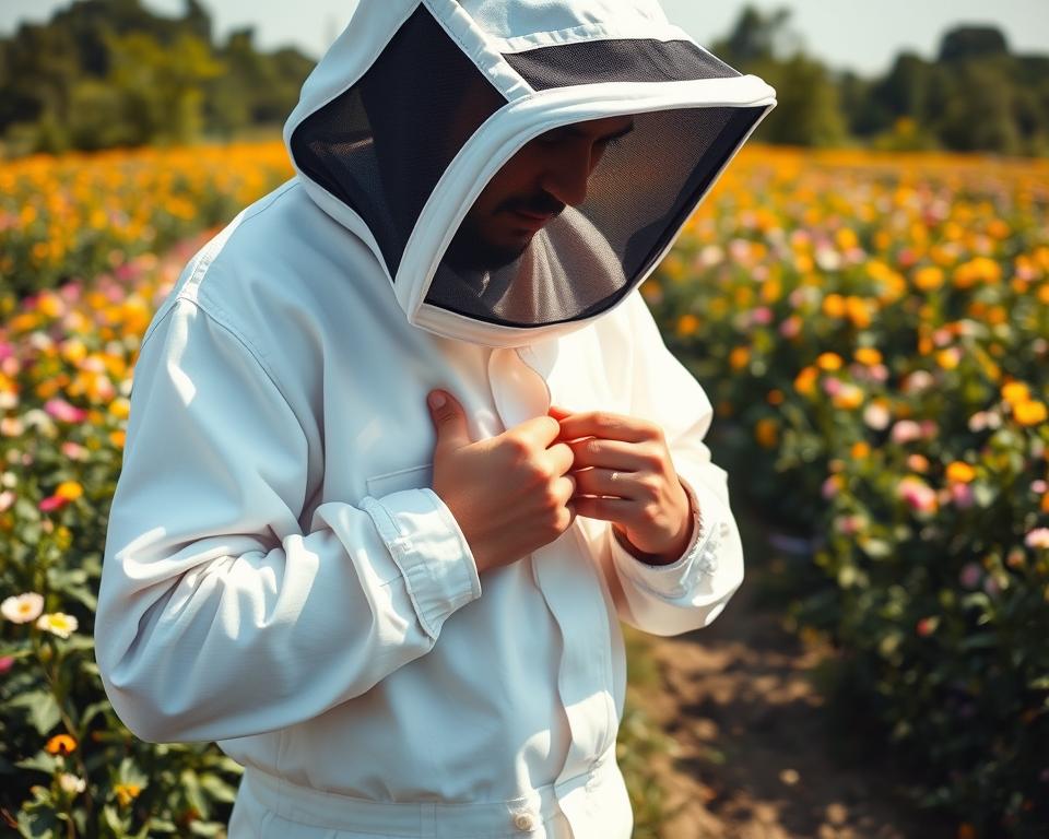 cuidados com trajes de apicultura