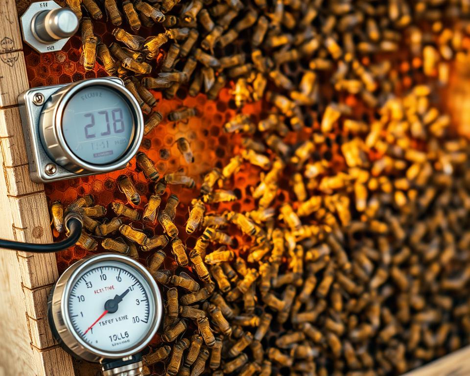 cuidados especiais no monitoramento de temperatura e umidade nas colônias