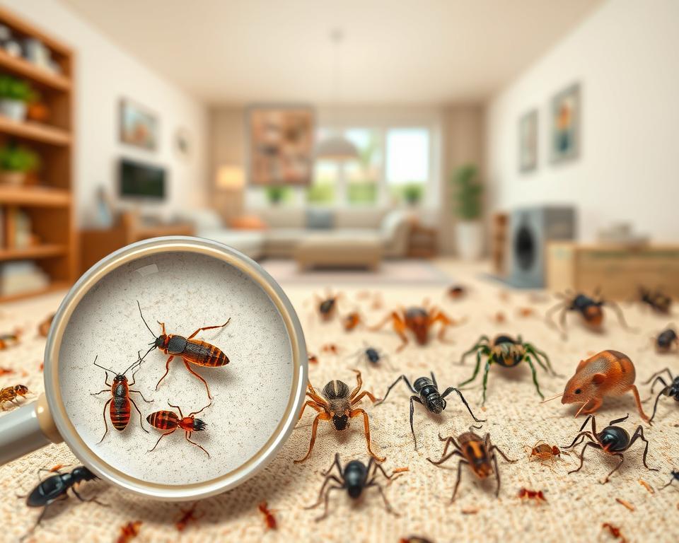 identificação de pragas comuns