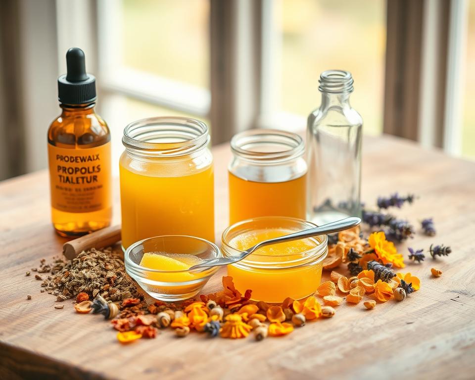 ingredientes necessários para bálsamo de própolis