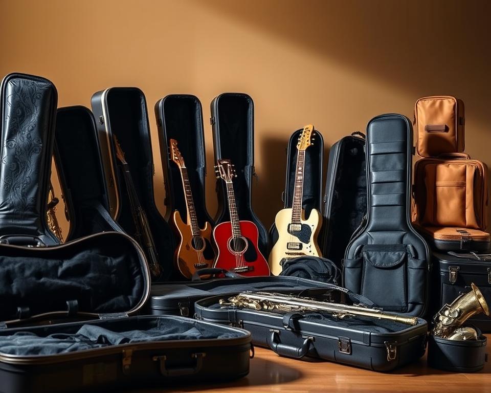 maletas para instrumentos musicais