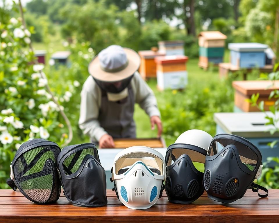 melhores opções de máscaras para apicultores iniciantes