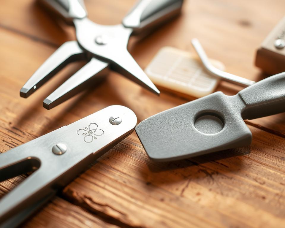 melhores pinças e espátulas para manipular quadros de abelha