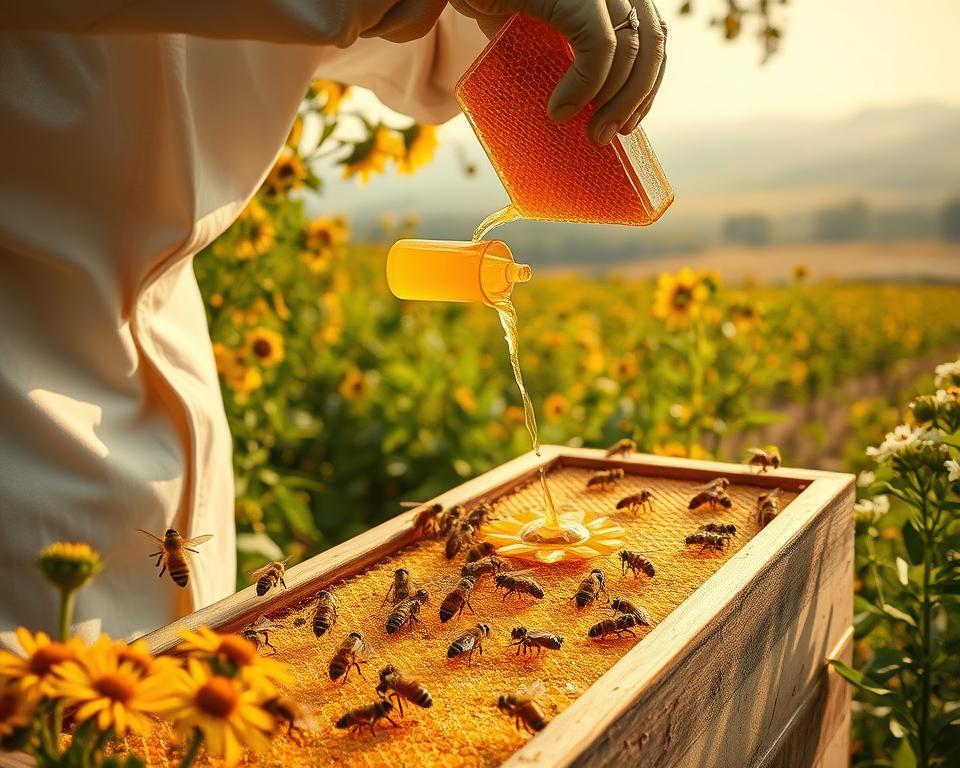 Alimentação suplementar: quando e como nutrir suas abelhas