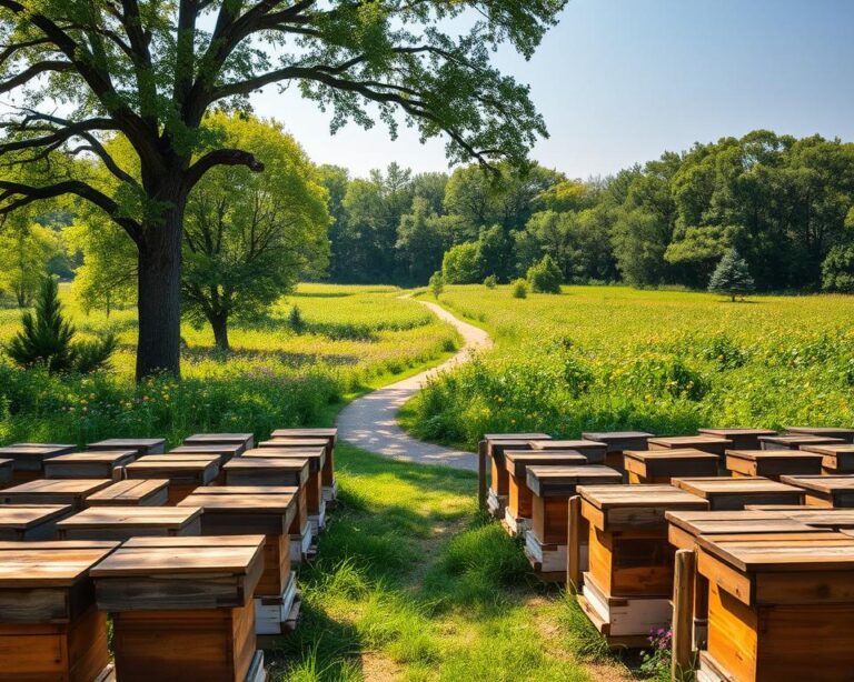Planejamento de apiários: layout e fluxo de trabalho eficientes