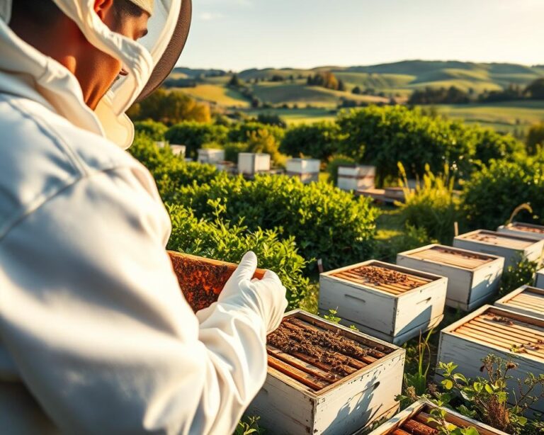 Técnicas avançadas de coleta de mel sem estressar as abelhas