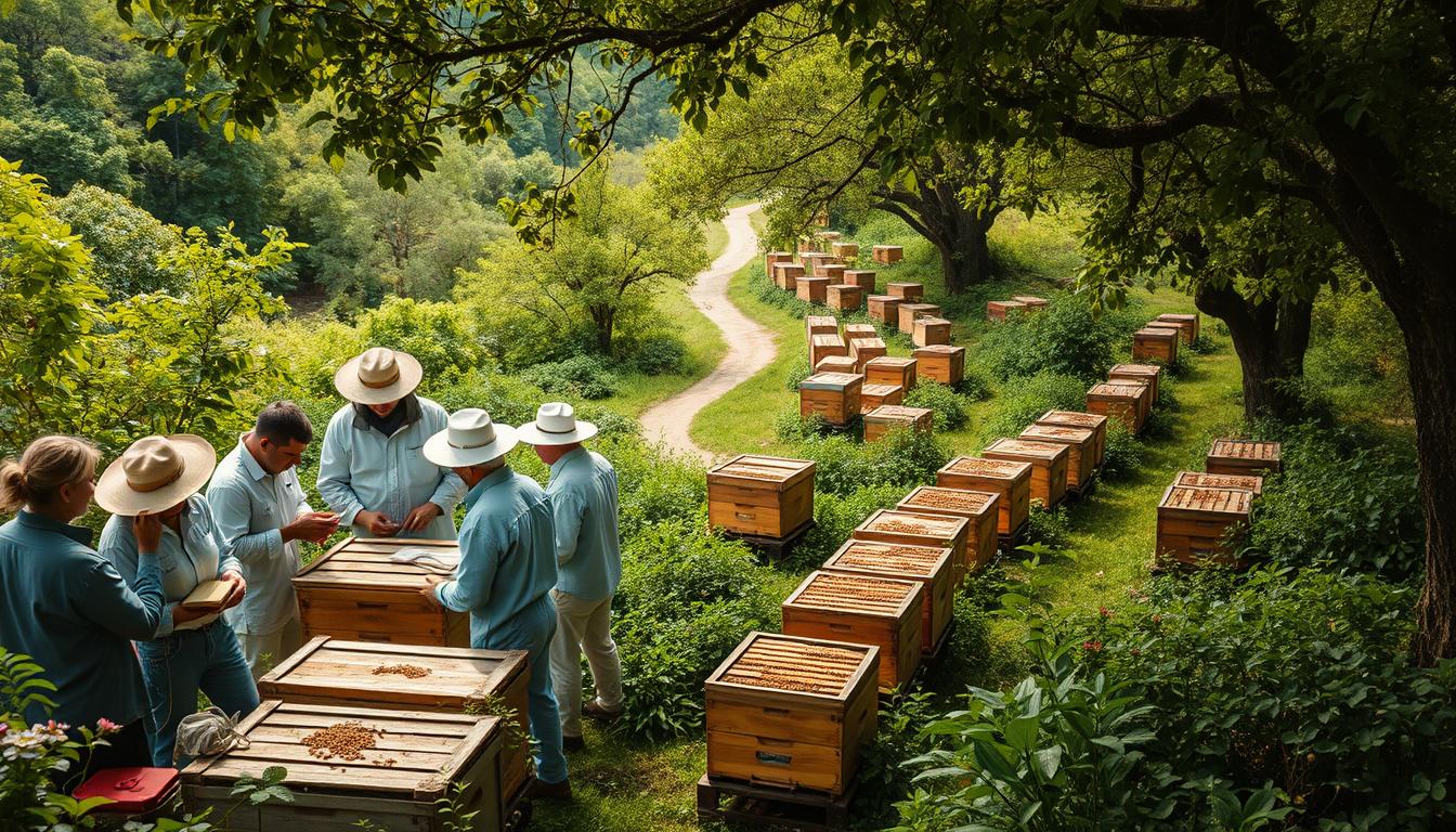 Do Online ao Apiário: Como Participar de Redes de Apoio Pode Acelerar Sua Jornada na Apicultura