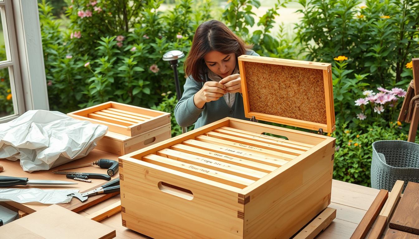 Montagem da Colmeia Passo a Passo