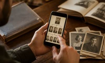 App para Rastrear Seus Antepassados
